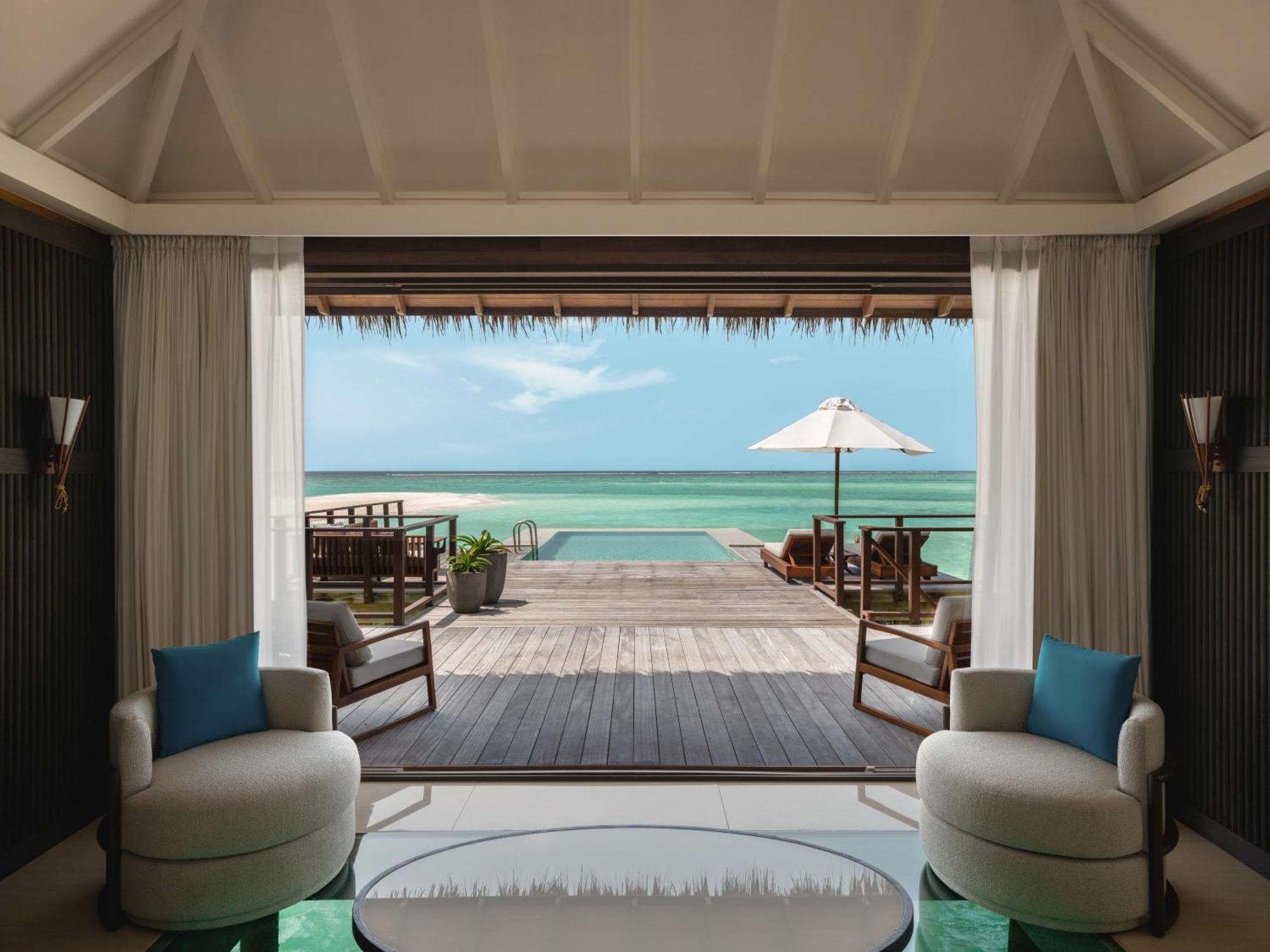 Unità Rangali Ocean Pavilion con 2 Camere da Letto e Piscina